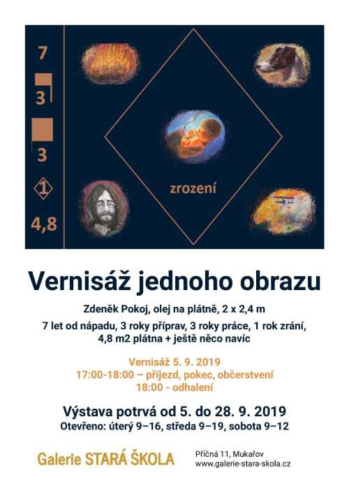 Vernisáž jednoho obrazu