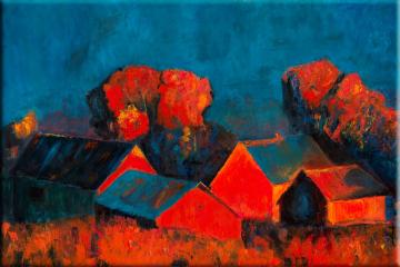 Zdeněk Pokoj,  painting, oil on canvas