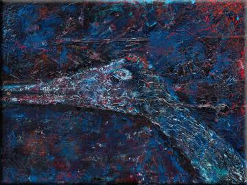 Zdeněk Pokoj 2016 - originální obraz olej na plátně