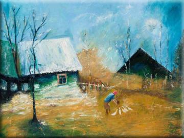 Zdeněk Pokoj - obraz - Olej na plátně